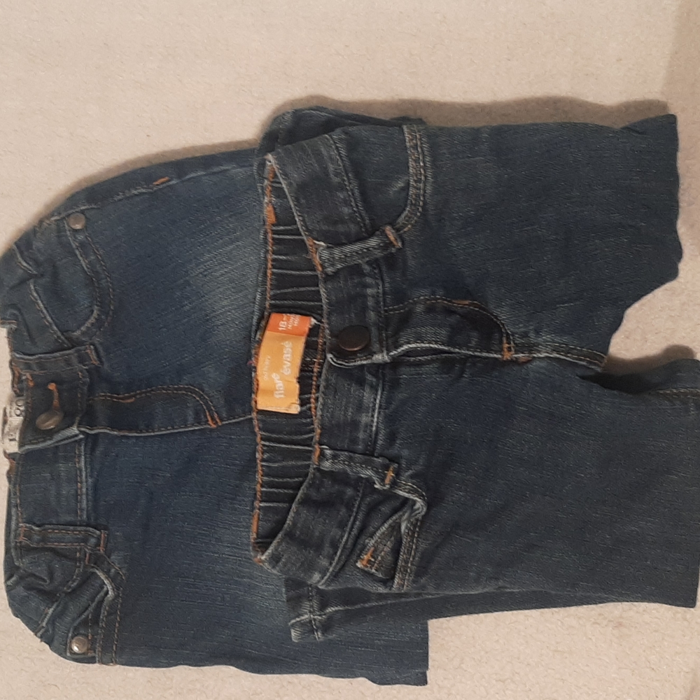 girls 18-24M jeans (2 pairs)